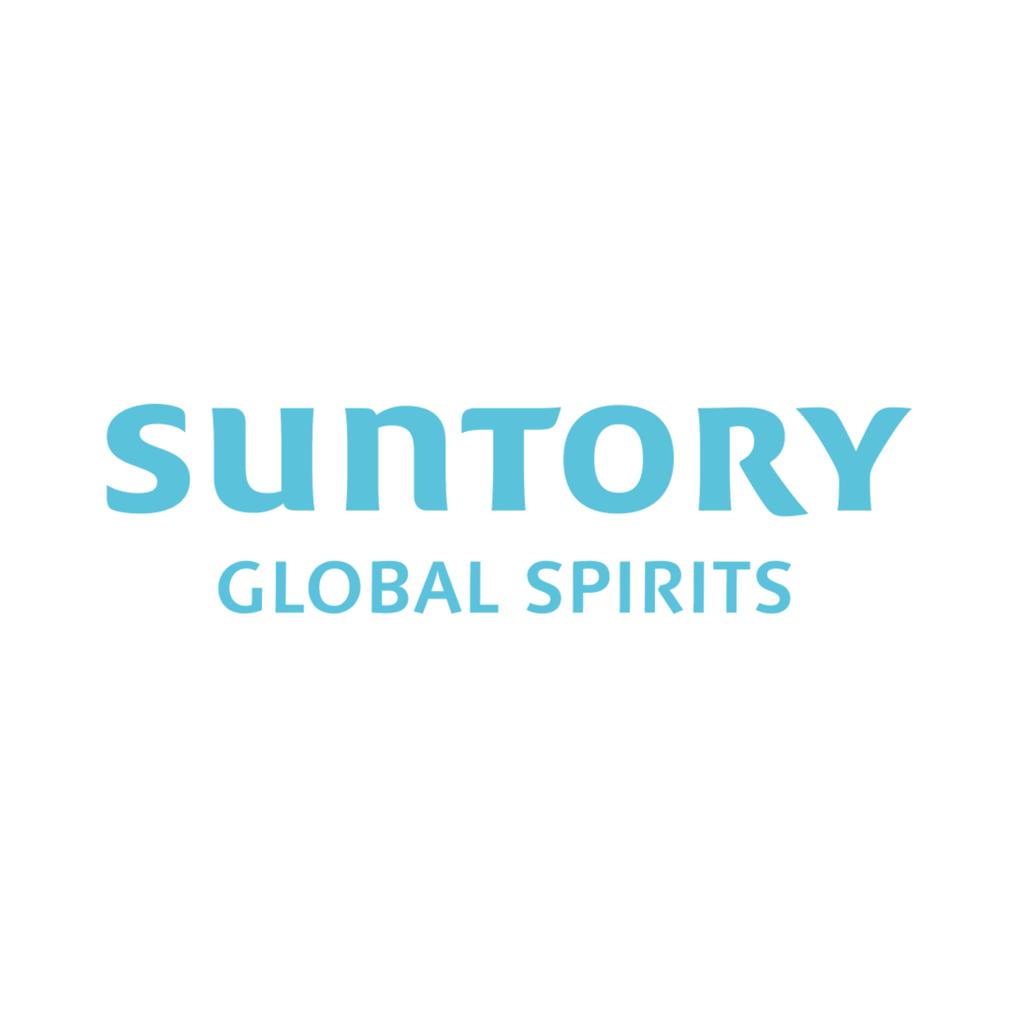 Untitled design (2) Suntory Global Spirits logo in light blue text on a white background.